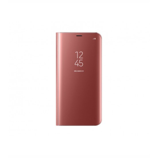 FLIP CLEAR VIEW CASE HUAWEI MATE 20 LITE PINK
